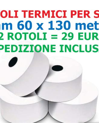 rotoli termici pos self benzinai ed eliminacode