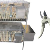 Gabbia Conigli Rabbit Plus Conigliera Mista