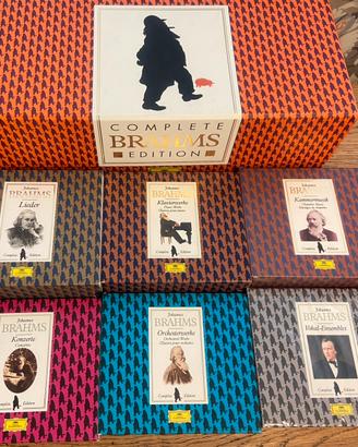 BRAHMS Lotto 36 CD Deutche Grammophon 6 box Sigill