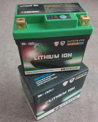 BATTERIA MOTO AL LITIO 12V 48Wh