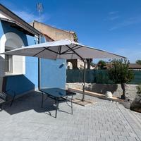 Ombrellone da giardino 3x4m in perfette condizionj