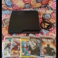 PS3 Slim 500GB+GIOCHI