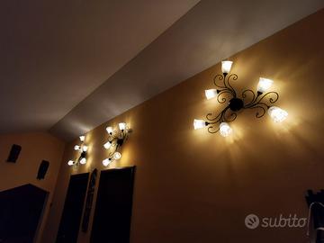 Lampadari stile rustico