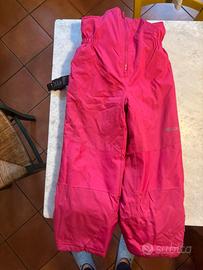 Pantaloni da sci bambina 6-8 anni