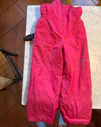 Pantaloni da sci bambina 6-8 anni