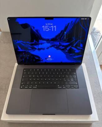 MacBook Pro 16” M3 Pro 32 GB ram 512 GB ssd