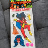 Sticker In Rilievo Donna Ragno Anni 70