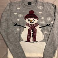 Pullover natalizio girocollo tg S