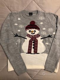 Pullover natalizio girocollo tg S