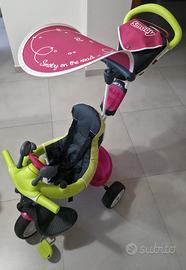 Triciclo Smoby Baby Driver Confort girl - 4 in 1