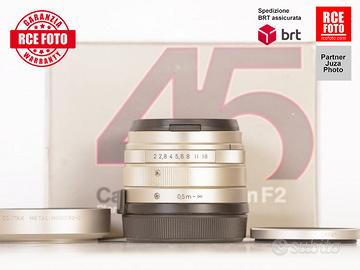 Contax Carl Zeiss Planar T* 45 F2 (G Mount)