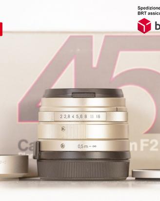Contax Carl Zeiss Planar T* 45 F2 (G Mount)