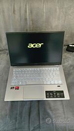 Acer Swift 3 AMD ryzen 7, 500ssd, 16gb ram