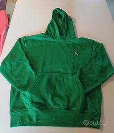 felpa verde jordan taglia M
