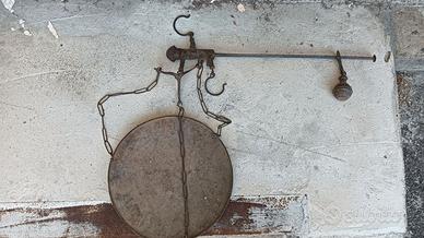 2 stadere antiche portata 30 e 100 kg