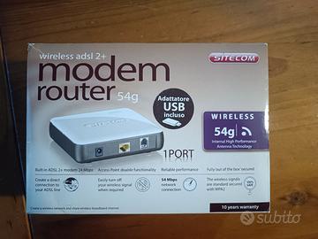 modem ADSL 2+ Sitecom 54g.
