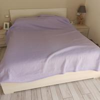 coperta pile lilla matrimoniale