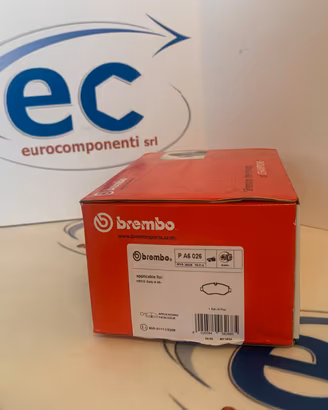 KIT PASTIGLIE FRENO ANTERIORI BREMBO PA6026 IVECO 