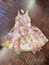 Abito floreale ragazza tg. 14 anni