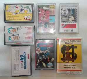 Cassette originali  giochi Commodore 64