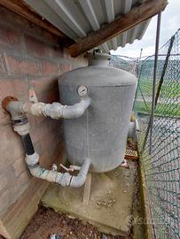 filtro a graniglia e fertirrigatore 