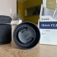 Sigma 19mm 2.8 Sony  E-mount
