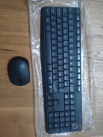 Kit Logitek mk235 mouse e tastiera wireless