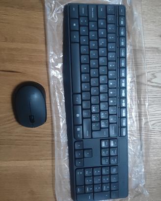 Kit Logitek mk235 mouse e tastiera wireless