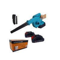 Soffiatore aspiratore a 2 batterie multiuso