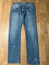 Jeans Levi’s Uomo chiaro 504 Taglia W33 L34