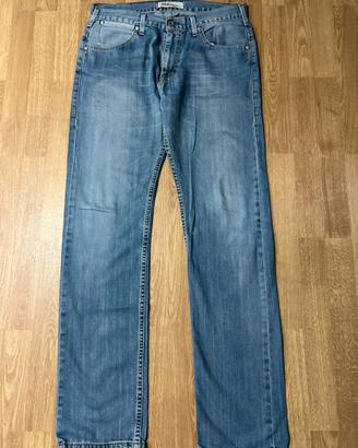 Jeans Levi’s Uomo chiaro 504 Taglia W33 L34