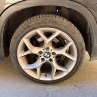 4 cerchi in lega bmw x1 +pneumatici +ruota scorta