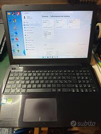 Notebook Asus F556U cpu i7