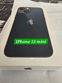 Scatola e accessori IPhone 13 mini 