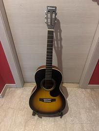 Chitarra acustica Pianura Parlor Sunburst