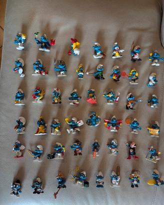 collezione puffi oroginali anni 80