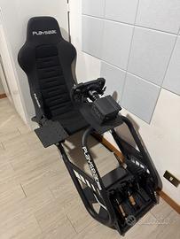 Playseat Trophy + shifter & handbrake mount