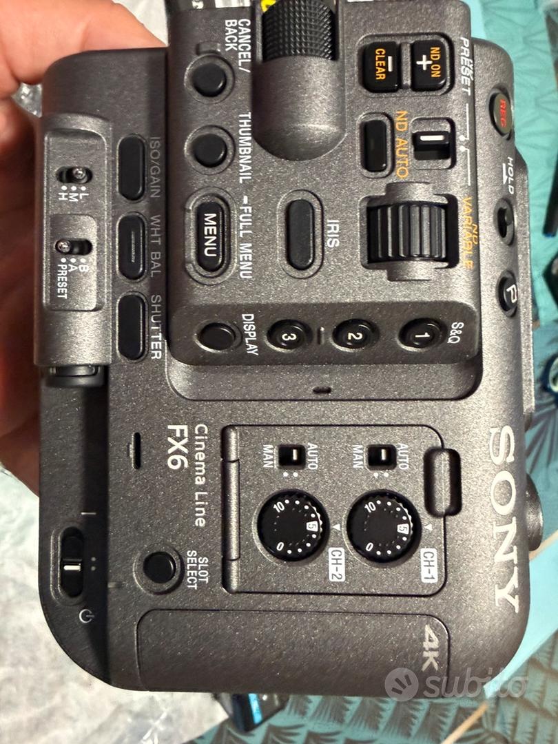Sony FX6 - Nuova - Audio/Video In vendita a Roma
