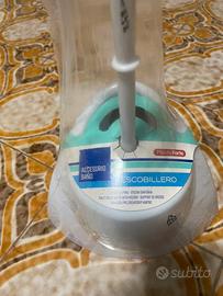 Scopino WC con supporto, nuovo