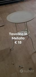 tavolino  in metallo
