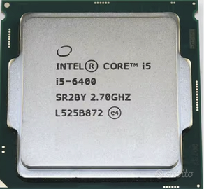 Processore Intel i5-6400 CPU Socket 1151 Quadcore