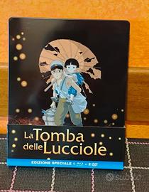 La Tomba delle Lucciole blu ray steelbook