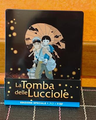 La Tomba delle Lucciole blu ray steelbook