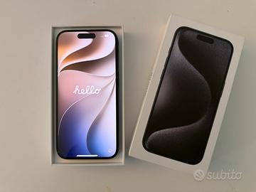 iPhone 15 Pro 128GB Nero