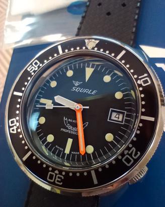 Squale 1521-026A1 nero lucido