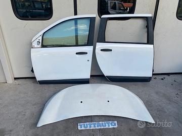 Porte / cofano Dacia Lodgy 2015 colore bianco
