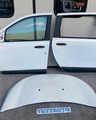 Porte / cofano Dacia Lodgy 2015 colore bianco