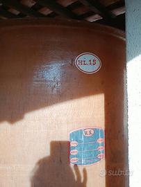Botte per vino 1500lt vetroresina professionale