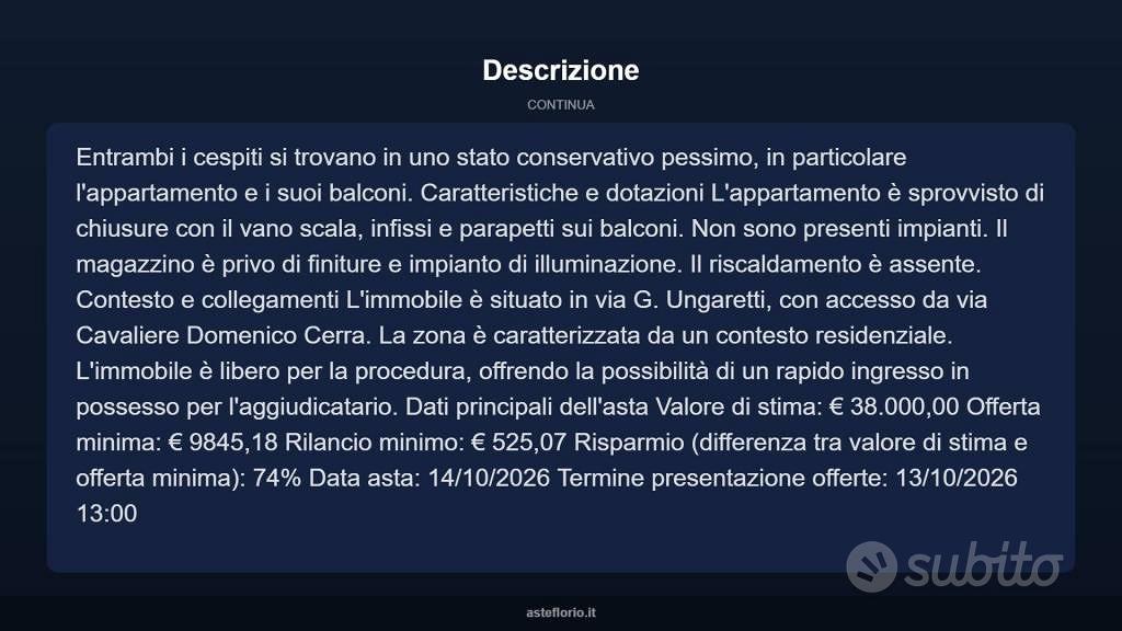 Appartamento – San Pietro a Maida, Catanzaro - Altro