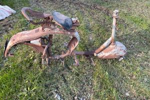 Telaio lambretta Ld con targa e pezzi